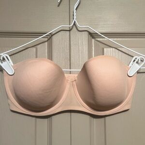 Auden Light Peach Strapless Bra